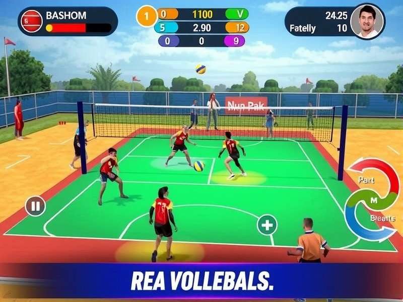 Indo Pak Volley Supremacy gameplay screenshot